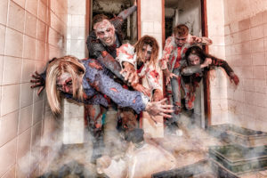 Zombie apocalipse photo shoot